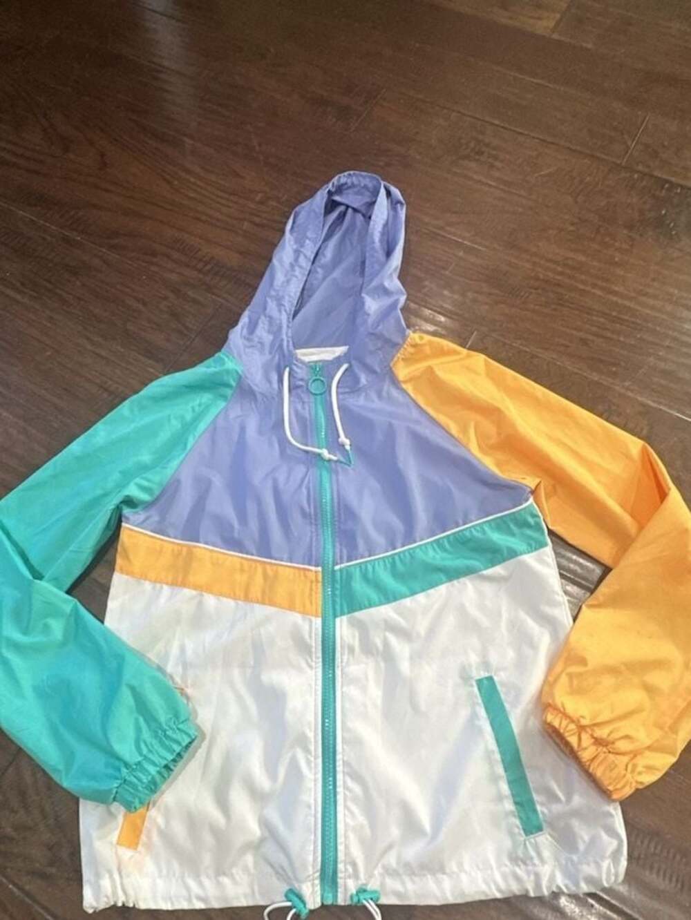 A.Lab Colorblock Windbreaker Jacket Size S